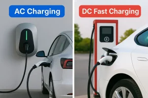 Memahami Perbedaan Kecepatan Cas Ac Charging Vs Dc Fast Charging Panduan Lengkap Untuk Pemilik Mobil Listrik