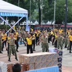 Harmoni Gerak Dan Langkah Polda Metro Jaya Dan Kodam Jaya Perkokoh Sinergi Dan Stamina Demi Jakarta Aman