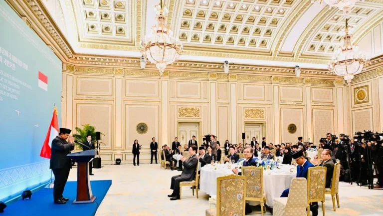 Perkuat Kemitraan Strategis Prabowo Subianto Usung Semangat Kolektif Berjalan Bersama Dengan Korea Selatan