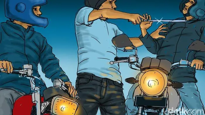 Teror Subuh Geng Motor Guncang Jakpus Tiga Warga Luka Lima Pelaku Dibekuk Dalam Penyelidikan Intensif