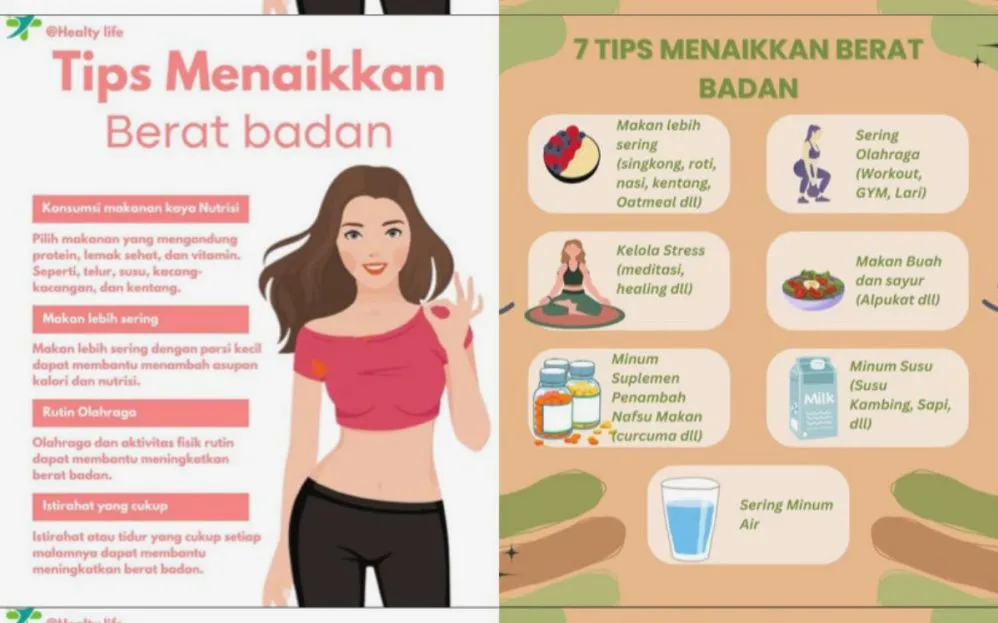 Bagaimana Cara Menambah Berat Badan Secara Sehat