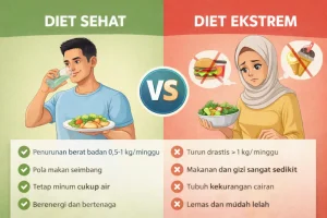 Kenapa Diet Ekstrem Tanpa Makan Berbahaya